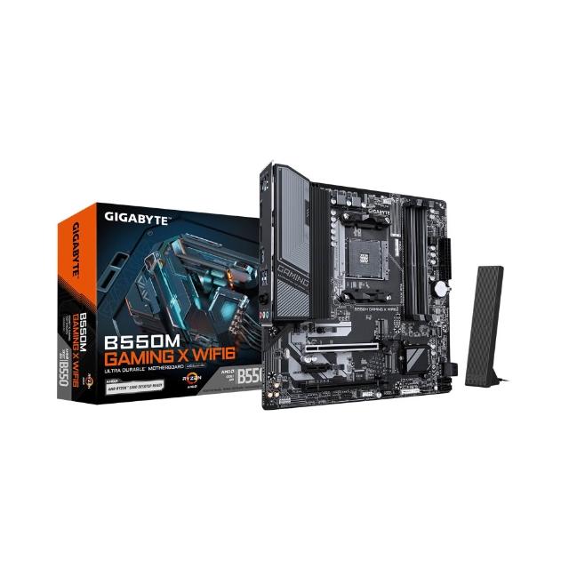 【GIGABYTE 技嘉】B550M GAMING X WIFI6 AMD 主機板