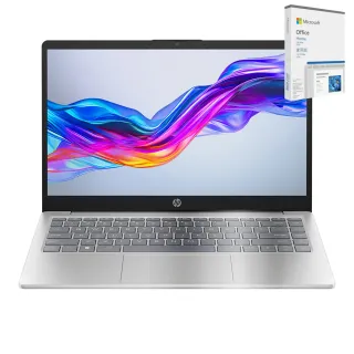 【HP 惠普】Office 2024★14吋Core 7-150U輕薄效能筆電(Laptop 14-ep1197TU/16G/1TB SSD/W11/星河銀)