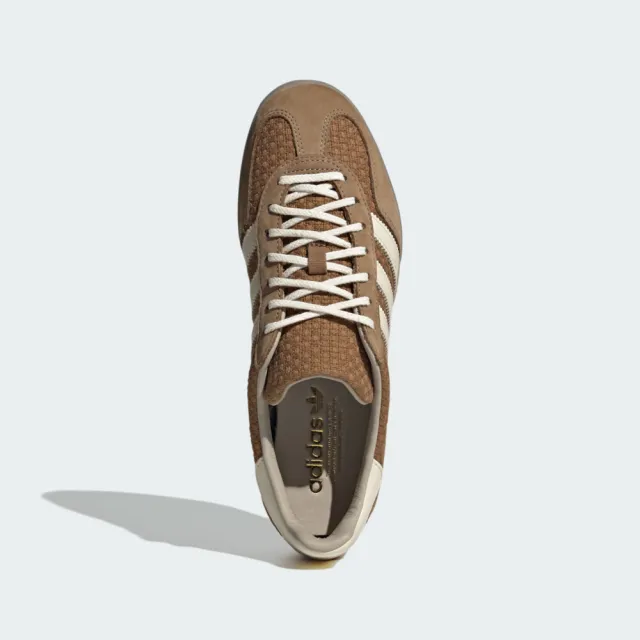 【adidas 愛迪達】Gazelle Indoor 男女 運動休閒鞋 麂皮 果凍底 舒適 棕 米白(JR8851)