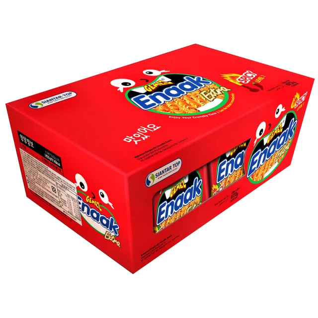 【enaak 小雞麵】韓式小雞麵辣味672g(28gx24包/盒)