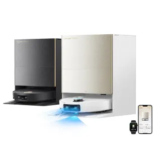 【Dreame 追覓科技】X60 Ultra AI藍光辨識超薄掃拖旗艦機（7.95cm超薄機身/36000Pa超強吸力/AI藍光辨識）