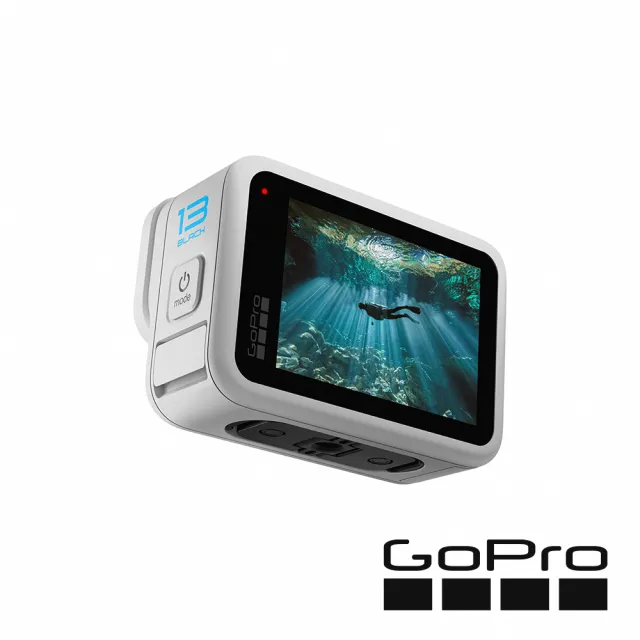 【GoPro】HERO13 Black 全方位運動攝影機 單機組 白色(公司貨)