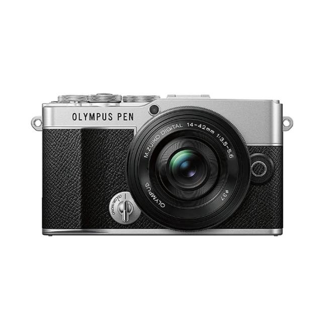 【OLYMPUS】PEN E-P7 + 14-42mm F3.5-5.6 EZ 復古文青M4/3微單眼(公司貨)
