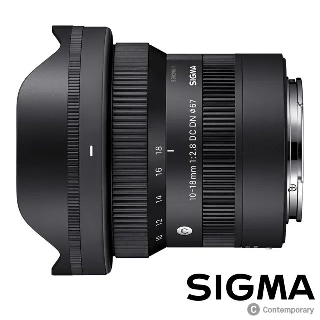 【Sigma】10-18mm F2.8 DC DN Contemporary for SONY E-MOUNT 接環 (公司貨) 超廣角變焦鏡頭 APS-C 鏡頭