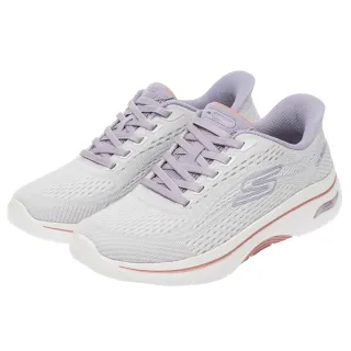 【SKECHERS】女鞋 健走系列 健走鞋 瞬穿舒適科技 GO WALK ARCH FIT 2.0 (125342LAV)