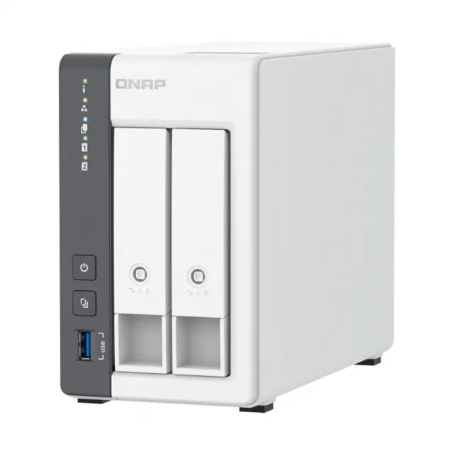 【QNAP 威聯通】 搭希捷 8TB x2 ★ TS-216G 2Bay NAS 網路儲存伺服器