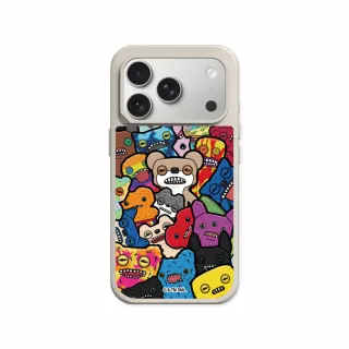 【RHINOSHIELD 犀牛盾】iPhone 15-17系列 SolidX 強化吸震緩衝防摔手機殼/倍感牙力(Fuggler放克牙寶)