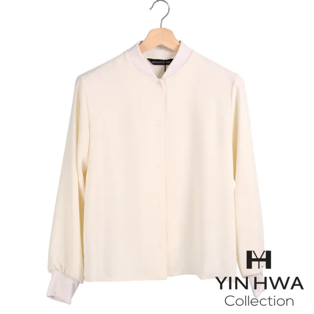 【YIN HWA 盈樺】mizuiroind 簡約俐落棒球外套領設計薄外套