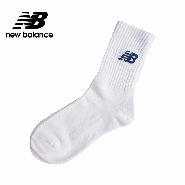 【NEW BALANCE】NB 棉質中筒襪_7242510280_中性_白色