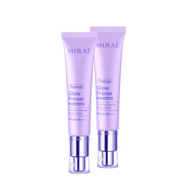 【MIRAE 未來美】Ai發光霜SPF50＋PA＋＋＋＋抗曬抗汗 2入組（素顏霜 潤色隔離防曬  兩色可選）