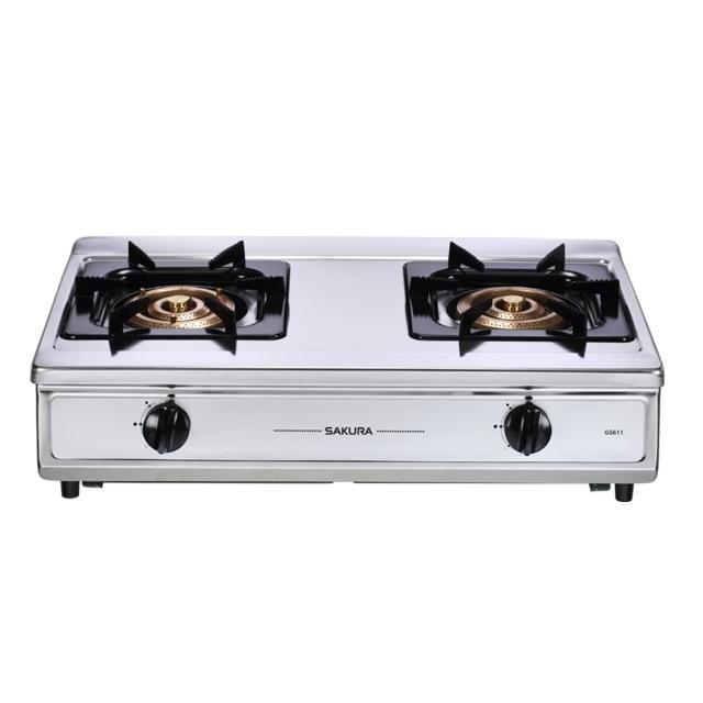 【SAKURA 櫻花】雙三環銅爐頭安全爐(G5611 原廠技師到府 基本安裝)