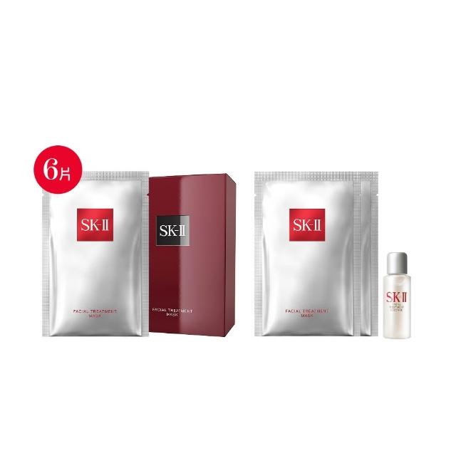 【SK-II官方直營】青春敷面膜6片(保濕面膜/前男友面膜/臉部保養/緊緻/雙11)