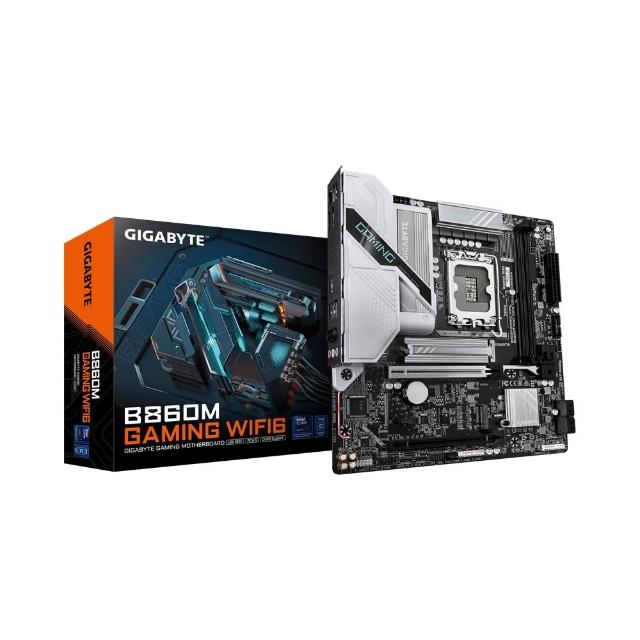 【GIGABYTE 技嘉】主機板+水冷★B860M GAMING WIFI6 DDR5 Intel 主機板+技嘉GAMING 360 水冷風扇 黑