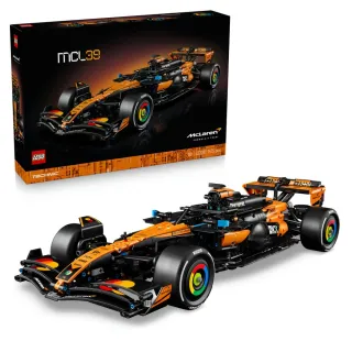 【LEGO 樂高】科技系列 42228 McLaren MCL39 F1賽車(麥拉倫 Formula 1 居家擺設 積木)