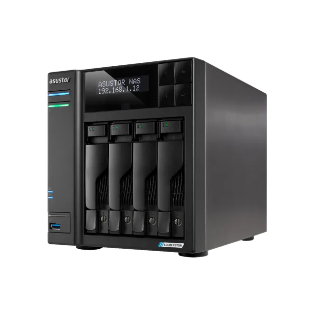 【ASUSTOR 華芸】AS6704Tv2 創作者系列4Bay NAS網路儲存伺服器