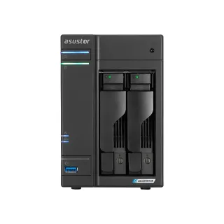 【ASUSTOR 華芸】AS6702T v2 2Bay NAS 網路儲存伺服器 (Intel Celeron N5105 2.0GHz 四核心/4GB DIMM DDR4)