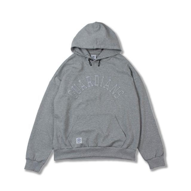 【富邦悍將】悍將弧形隊名帽TEE(深藍/麻灰_M-3XL)