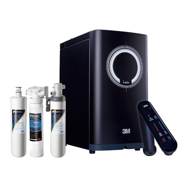 【6/4特談降2千】3M HEAT3000變頻觸控式熱飲機雙溫組-附S004淨水器(狂送S004主濾心+樹脂軟水系統/到府安裝)