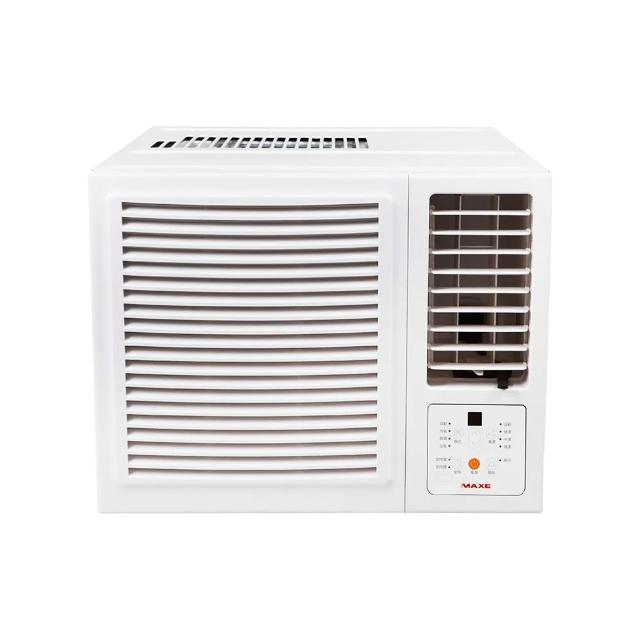  MAXE萬士益 MH-36SC32 窗型變頻冷氣，專為3-5坪空間設計，CSPF第一級能源效率，額定冷房能力3.6kW，採用R32環保冷媒，右吹出風設計提升舒適度。全機3年保固、壓縮機長達10年保固，尺寸451x350x675mm，重量31kg，220V室內供電，中國製造，BSMI認證R39515，適合小空間高效製冷。 