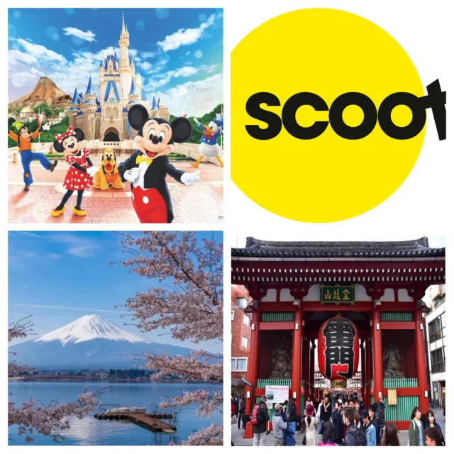 05-10月指定日期出發東京五日純機票★酷航(早去午回含行李-單人券)