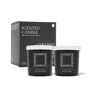 【KLOWER PANDOR】KP記憶香氛 療癒系香氛蠟燭170g-2入組(多款任選)