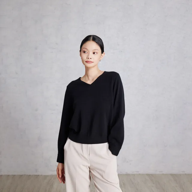 【giordano ladies】25FW cashmere V領上衣(02355535)