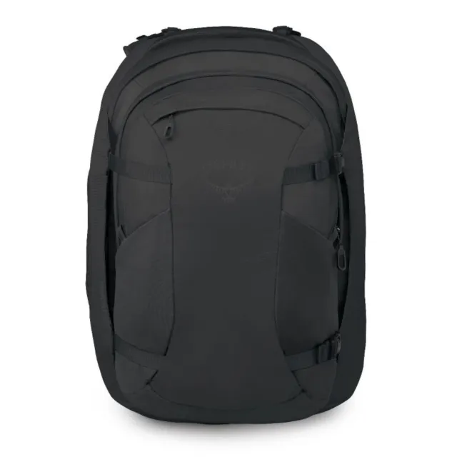 【Osprey】雙11 ☆2026新改款☆ Farpoint 55 多功能旅行背包 男 黑 Black (背包旅行 子母包 登機