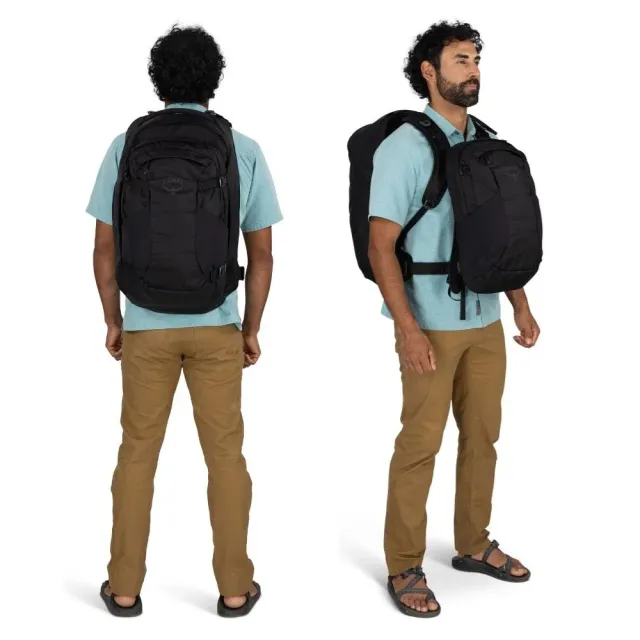 【Osprey】雙11 ☆2026新改款☆ Farpoint 55 多功能旅行背包 男 淺木棕 (背包旅行 子母包 登機包