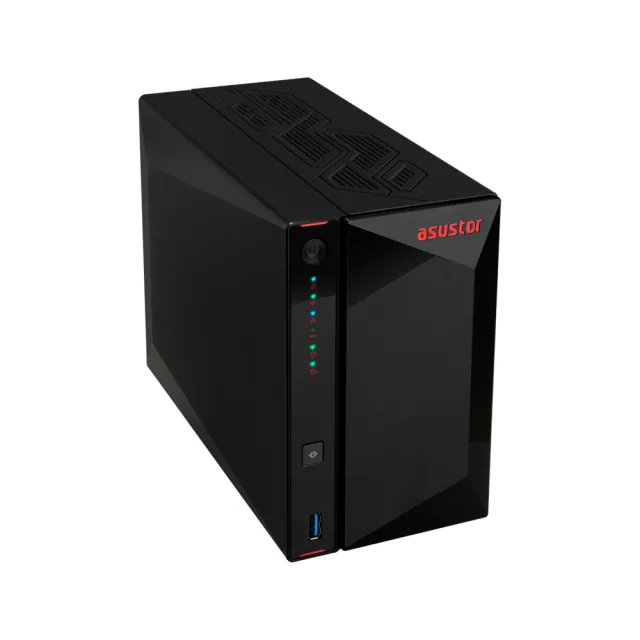 【ASUSTOR 華芸】搭東芝NAS 4TB x2★AS5402T 2Bay NAS 網路儲存伺服器