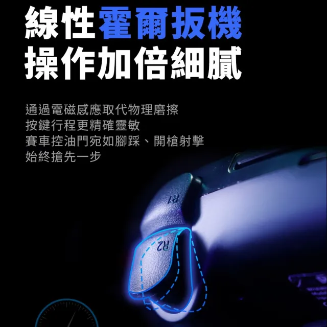 【GAME’NIR】Prime-S5 PS5無線手把 記憶背鍵 巨集 連發 多平台通用(PS5副廠手把 Switch2 PC iOS 安卓)
