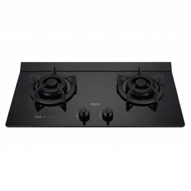 【林內】二口極炎黑玻璃檯面爐 RB-M2620G(B) 含基本安裝