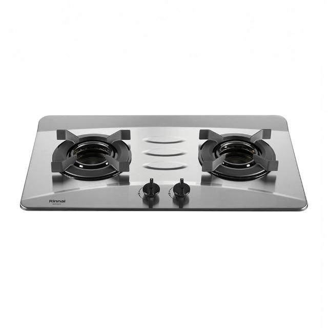 【林內】二口內焰不鏽鋼檯面爐 RB-N2601S 含基本安裝