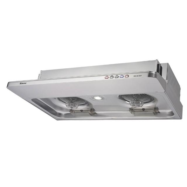 【林內】80cm 隱藏式不鏽鋼電熱除油除油煙機 RH-8126E 含基本安裝