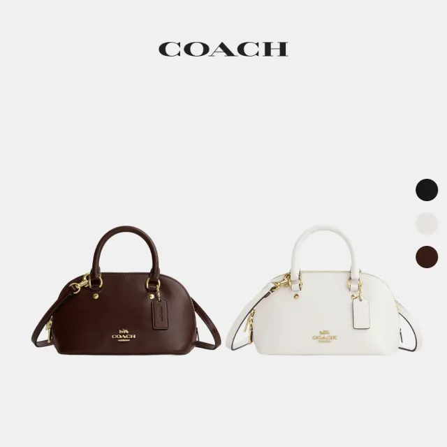 【COACH】蔻馳官方直營 LARA迷你SATCHEL手袋 斜背包 手提包-3色任選(CEA01)