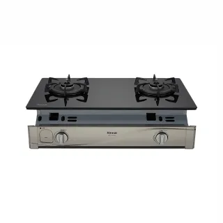 【林內】二口感溫黑玻璃嵌入爐 RBTS-Q230G(B) 含基本安裝