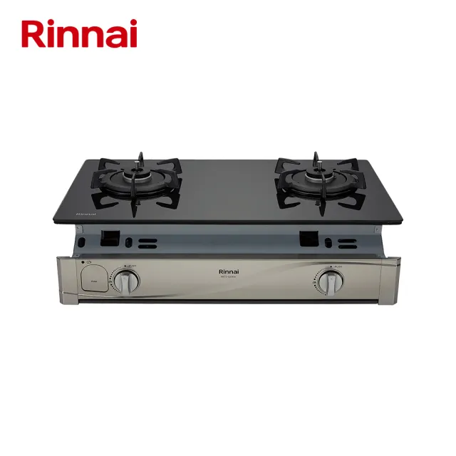 【林內】二口感溫黑玻璃嵌入爐 RBTS-Q230G(B) 含基本安裝