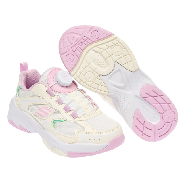 【SKECHERS】女童系列 女童鞋 運動鞋 RETRO TECH 旋鈕系統 (303946LNAT)