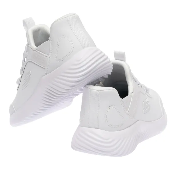 【SKECHERS】男童系列 男童鞋 運動鞋 瞬穿舒適科技 BOUNDER (403896LWHT)