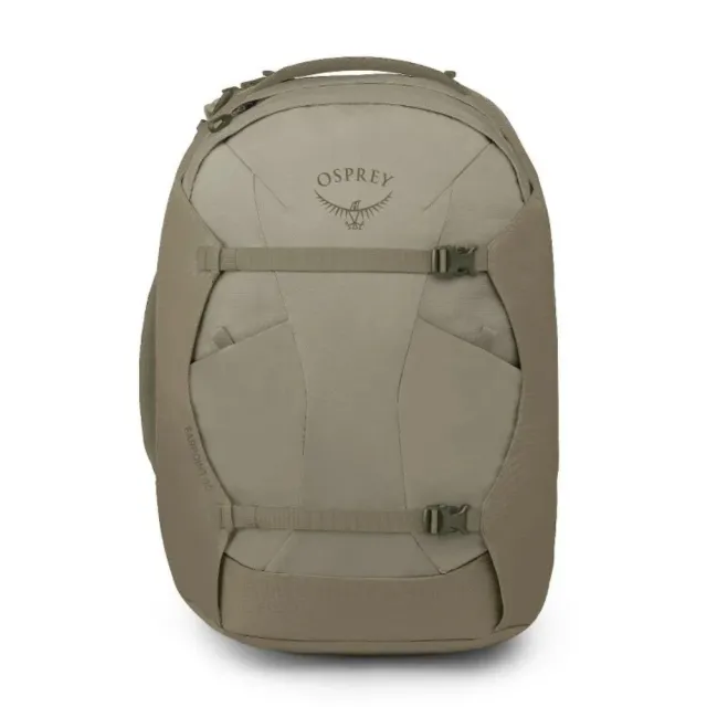 【Osprey】☆2026新改款☆ Farpoint 40 多功能旅行背包 男 淺木棕 Sawdust Tan (背包旅行 行李背包 登機包)