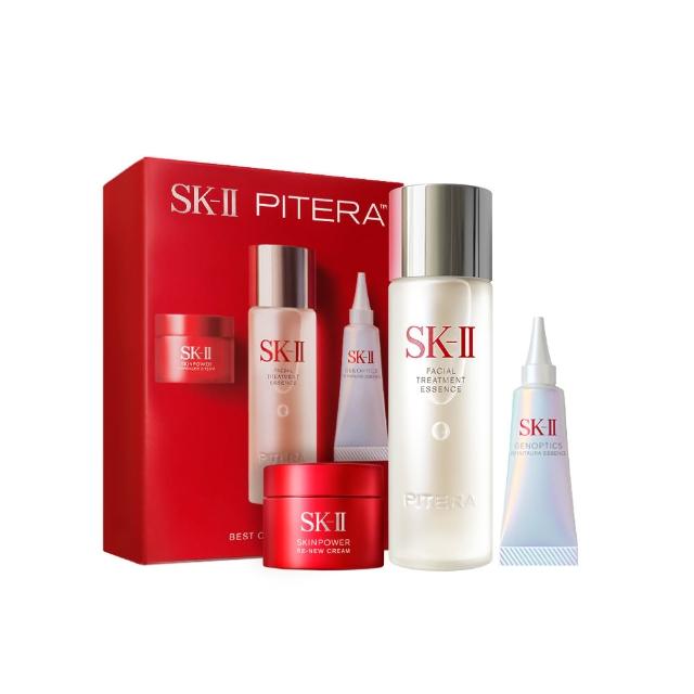 【SK-II官方直營】PITERA新客組入門晶透奇肌套裝(青春露75ml+新小燈泡精華10ml+新活膚霜15g/禮盒/新品)
