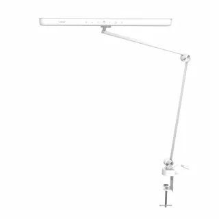 【MAGIC】大視界LED雙臂夾燈-時尚銀(MA628升級版/可加購底座)