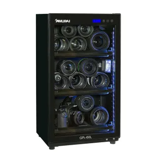 【SAMURAI 新武士】GP5-60L 60公升觸控式數位電子防潮箱 (公司貨)