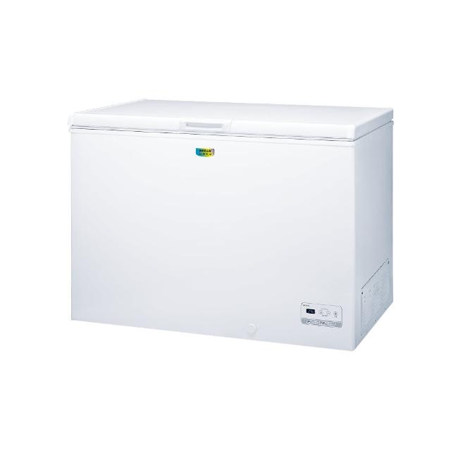 SANLUX臺灣三洋 SCF-V260GE 冷凍櫃，容量258L，適合300公升以下需求。白色系設計，尺寸寬1110x深570x高860mm，單門上掀式開門，採用直驅變頻馬達，環保R600a冷媒。110V/60Hz電壓，產地中國。全機及壓縮機保固1年，含基本安裝，BSMI許可R31005。高效能省電，家用或商用冷凍儲存理想選擇。