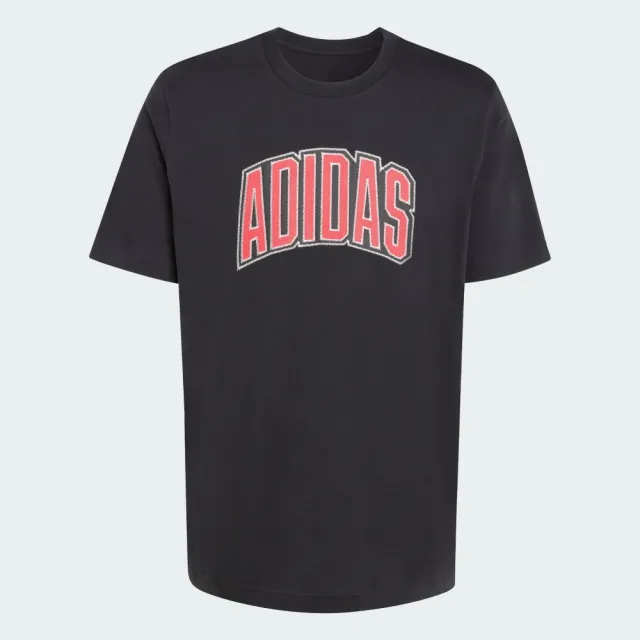 【adidas 愛迪達】短袖上衣 男 寬鬆版型 M STAD COLLEG T 黑 KB4929