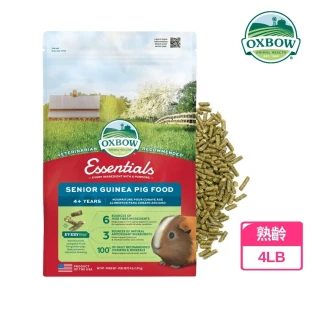 【OXBOW】活力-老年天竺鼠配方飼料 4磅/1.8kg(美國OXBOW、天竺鼠飼料、壓縮糧、老天)