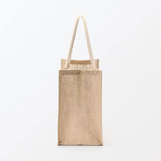 【MUJI 無印良品】黃麻購物袋A3 原色