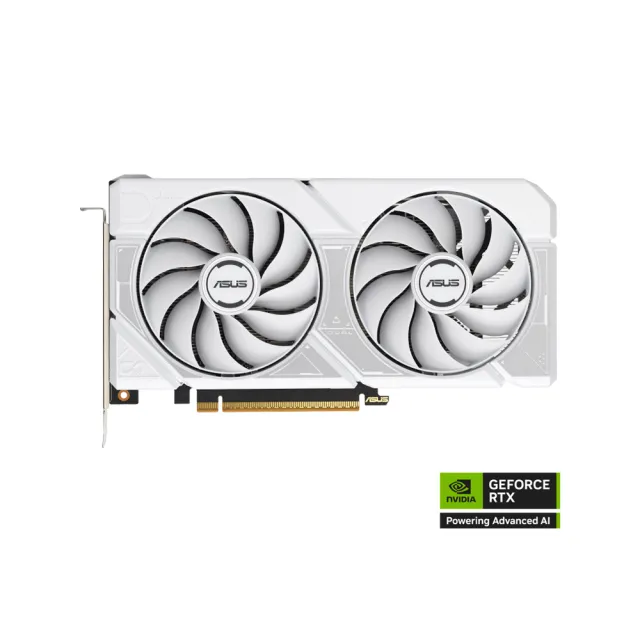 【ASUS 華碩】Dual GeForce RTX™ 5060 White OC Edition 8GB GDDR7 超頻版 顯示卡