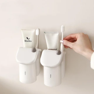 FaSoLa 多功能磁吸式小房子牙刷架