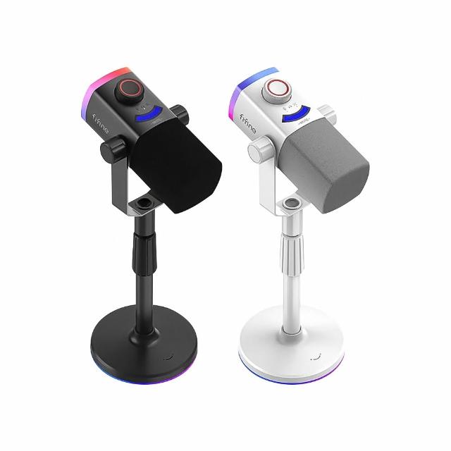 【FIFINE】FIFINE 麥克風｜AM8 PROS｜動圈式麥克風｜直播麥克風｜電競麥克風｜RGB 麥克風｜USB 麥克風