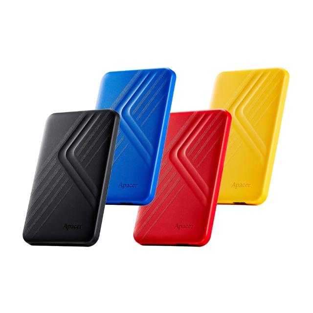 Apacer宇瞻 AC236 2T Apacer 宇瞻 AC236 2TB 外接硬碟,採用 2.5 吋輕薄設計,尺寸僅 128.5 x 79.4 x 10.8 mm,重 139.5g,輕鬆攜帶。支援 USB 3.1 高速傳輸介面,USB 供電無需額外電源。提供藍、黑、紅三色選擇,三年保固保障,適合儲存大量檔案、備份資料或行動辦公的最佳選擇。